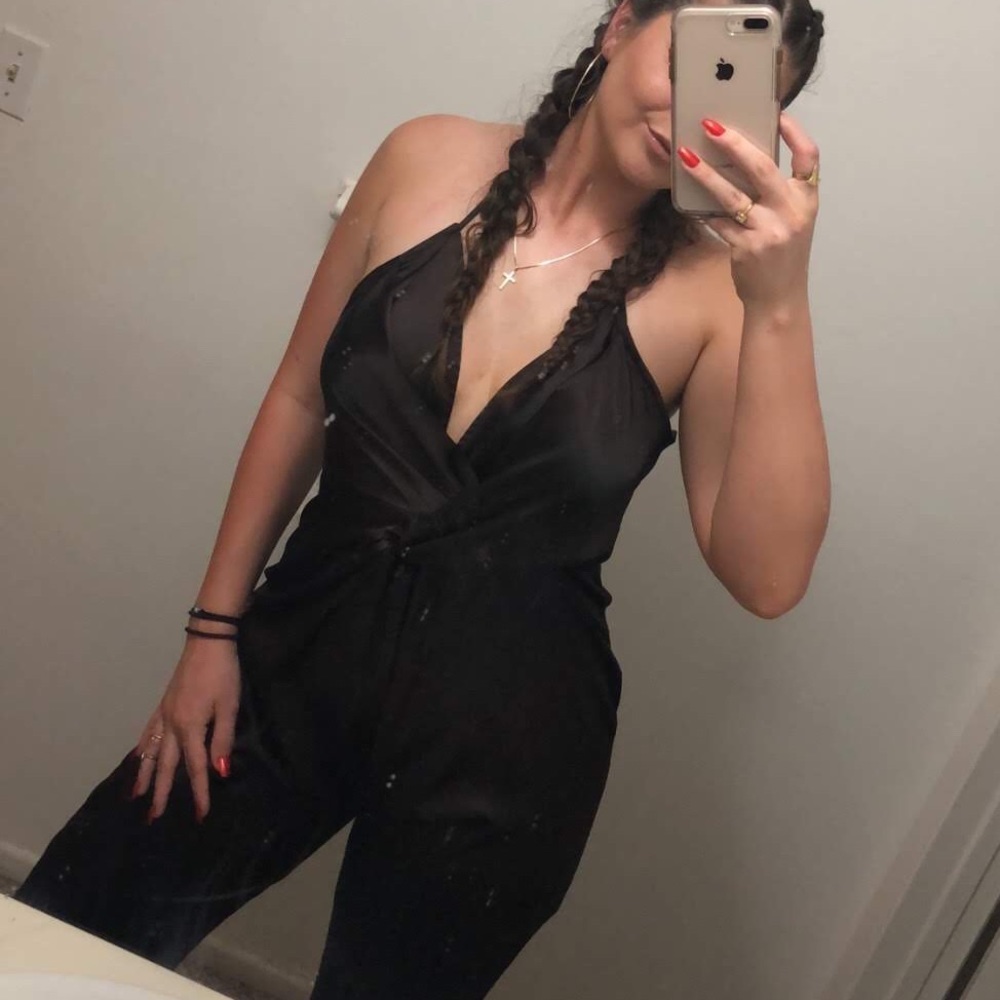 Halter Pant suit jumper